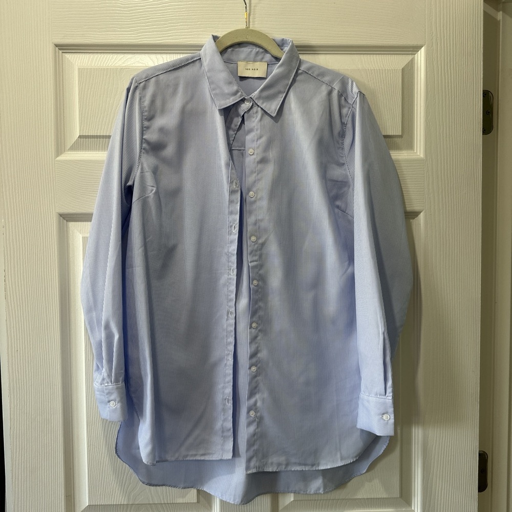 Light Blue and white oversize dress Shirt from Denmark